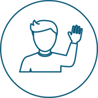 Person Wave Icon